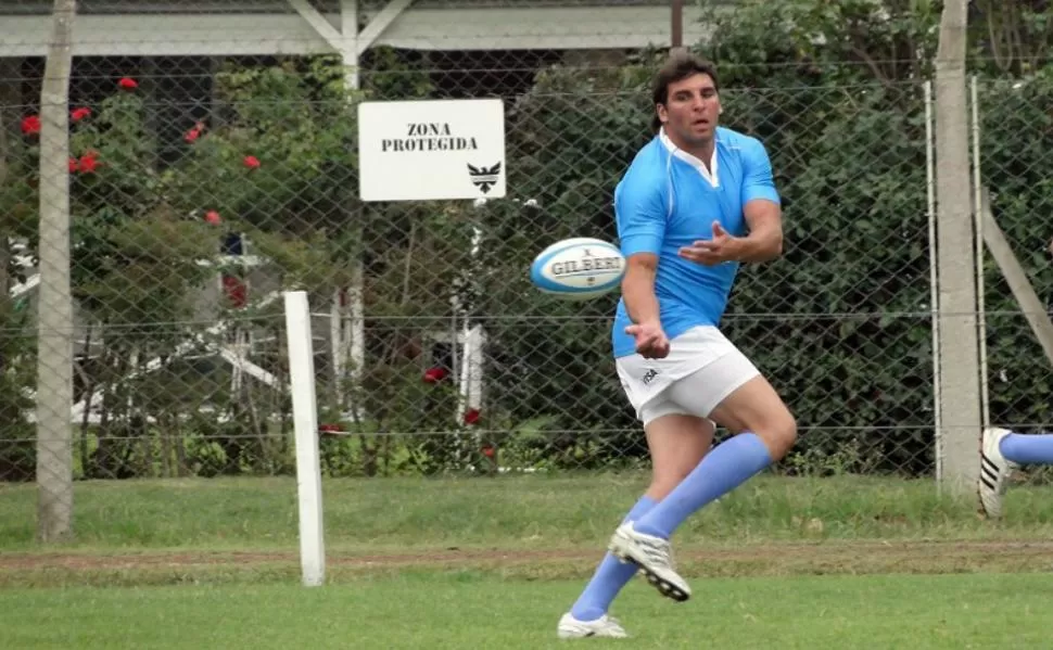 REFERENTE. Julio Farías Cabello es uno de los nueve tucumanos convocados para integrar el plantel Seniors de la UAR, aunque el único actualmente en Los Pumas.