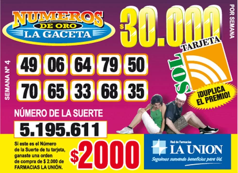 Los Números de Oro de LA GACETA