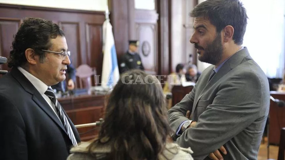 ASESORES LETRADOS. Varela y D'Antona encabezan el equipo de abogados de Trimarco. LA GACETA / FOTO DE JORGE OLMOS SGROSSO