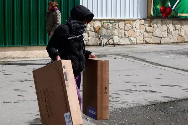 Saquean un supermercado de Bariloche