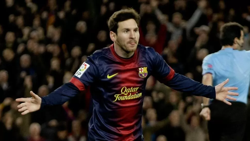 SIN LIMITES. La Pulga gana todo adentro y afuera de la cancha. REUTERS