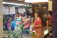 En pocos minutos, el temor se instaló en las calles