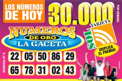 Los Números de Oro de LA GACETA