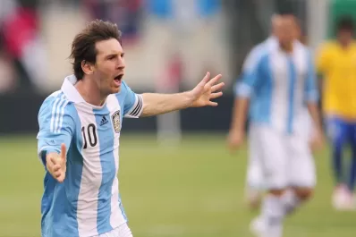 Los brasileños eligen a Messi