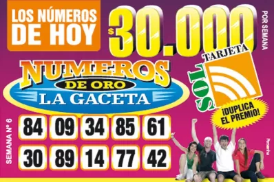 Los Números de Oro de LA GACETA