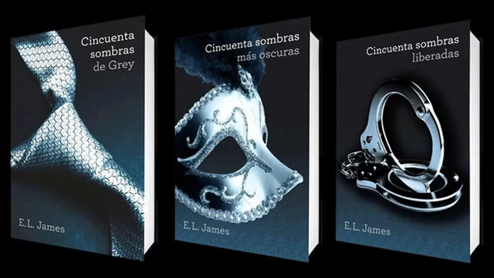 TENDENCIA. La trilogía de E.L. James vendió más de 50 millones de ejemplares en todo el mundo y abrió un nuevo mercado. FOTO TOMADA DE REVISTAGQ.COM