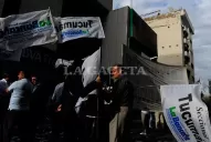La Bancaria protestó en la city tucumana por una suba salarial