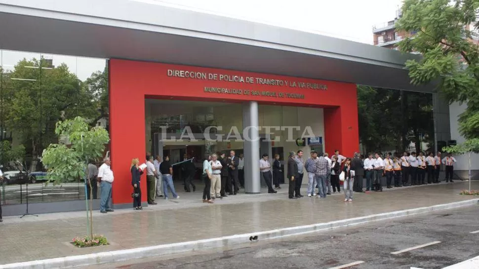 CAMBIOS. Tránsito optó por la nueva medida ante el poco personal que quedará en la repartición por las vacaciones. ARCHIVO LA GACETA