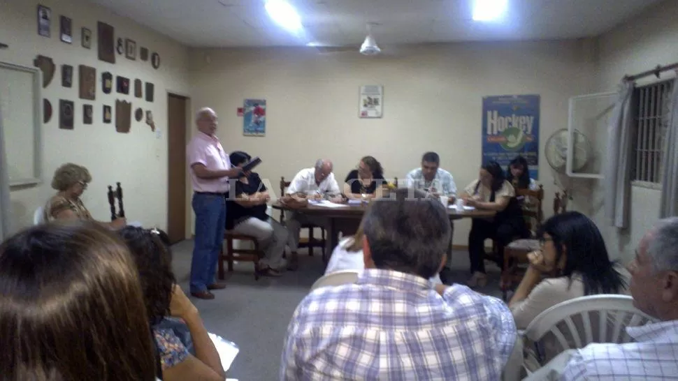 NUEVAS AUTORIDADES. La Asamblea tuvo lugar en la sede de la Asociación, Bolívar 1.008. LA GACETA / FOTO DE TERESA BARRIONUEVO