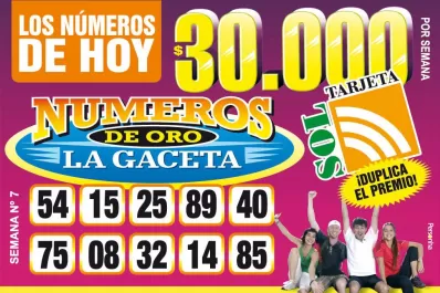 Los Números de Oro de LA GACETA