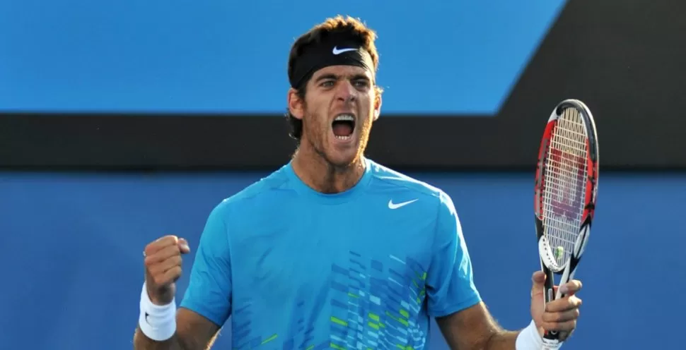 AGENDA LLENA. Delpo desistió a participar de la Copa Davis por miedo a lesionarse. AFP.