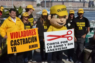 Olmedo propone castrar a los violadores