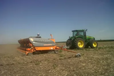 Hay un retraso muy importante en el avance de la siembra por la falta de lluvias