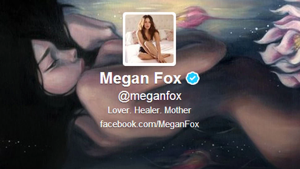 NUEVA. Megan Fox se sumó a Twitter. CAPTURA DE PANTALLA.