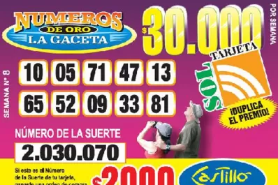 Los Números de Oro de LA GACETA