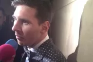 Todos hablan del traje a lunares que se puso Messi para la Gala del Balón de Oro