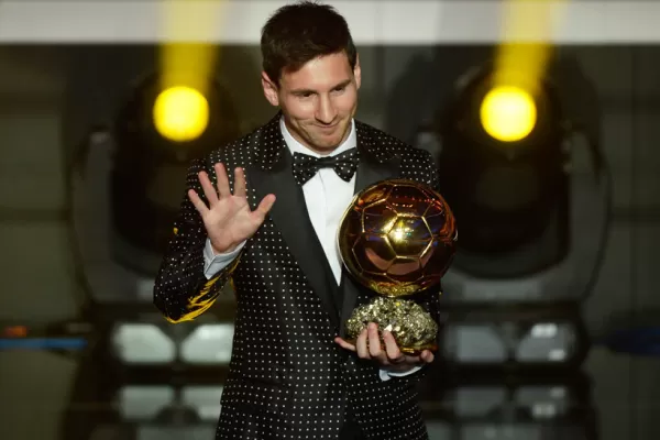 Lionel Messi se lleva a casa el Balón de Oro por cuarto año consecutivo