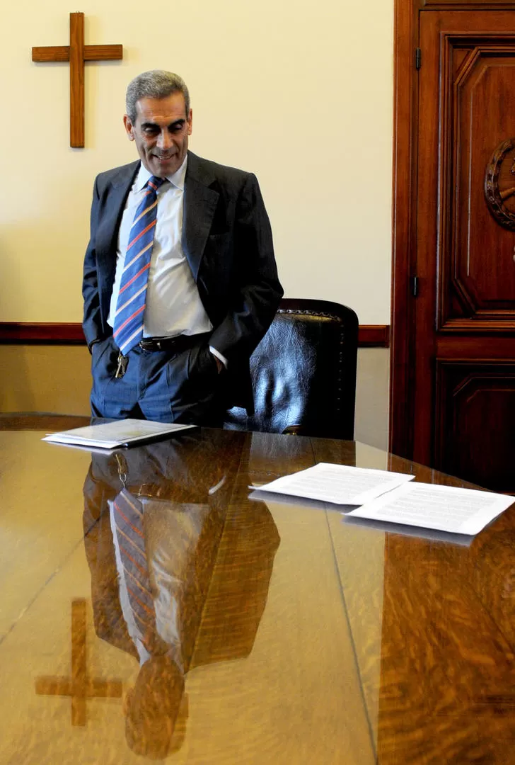 OBJETIVOS. Antonio Estofán trazó un balance de todo lo realizado en 2012. LA GACETA / FOTO DE FRANCO VERA (ARCHIVO)