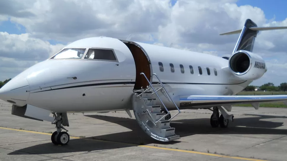 GRAN GOLPE. Los Juliá habían escondido la droga en un avión como este. ARCHIVO 