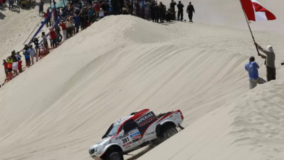 BANDERAS. Son 53 los países que están representados en el Dakar 2013. FOTO TOMADA DE DAKAR.COM 