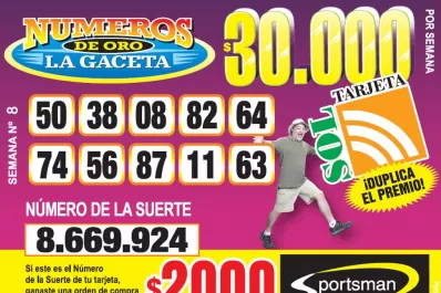 Los Números de Oro de LA GACETA