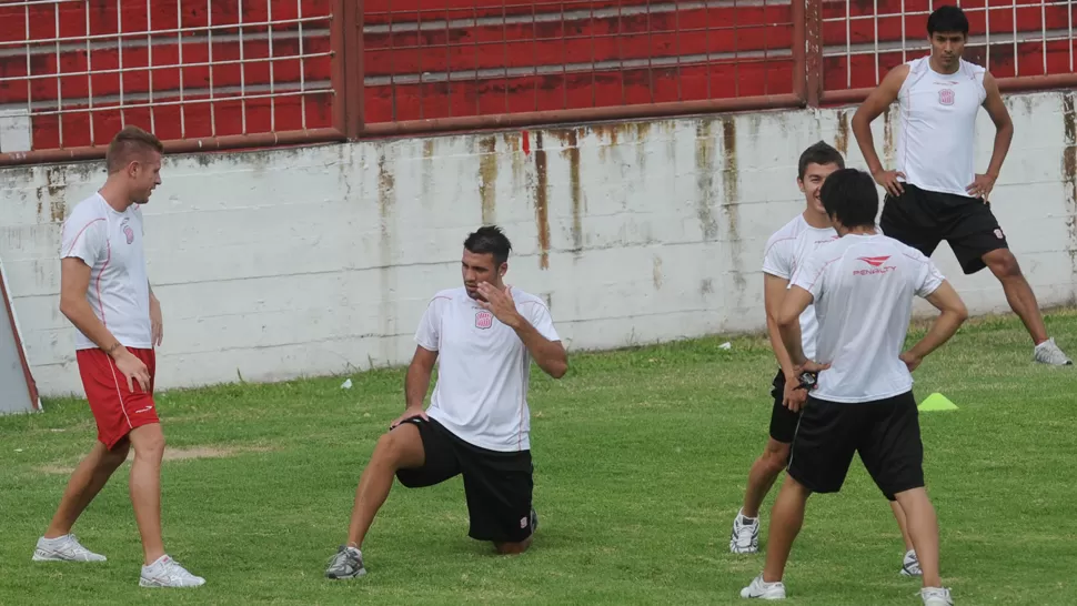 A CORRER. San Martín entrena en el estadio de la Ciudadela. ARCHIVO LA GACETA  