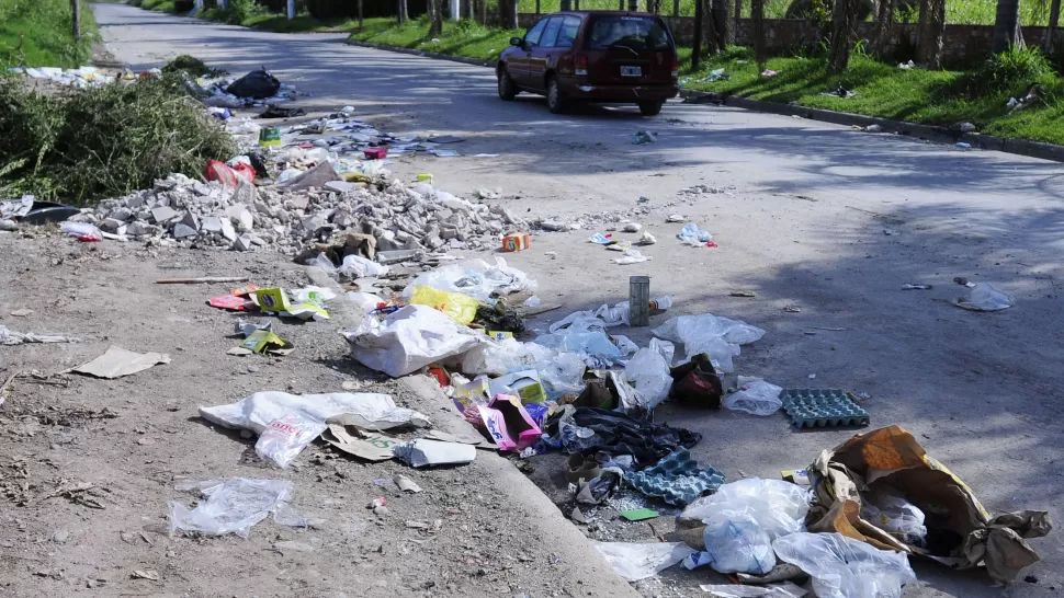 REPUGNANTE. Las altas temperaturas complican aún más la situación de los vecinos. LA GACETA / ANALIA JARAMILLO