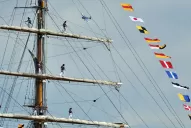 La Fragata Libertad permanecerá hasta el 15 de febrero en Mar del Plata