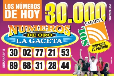 Los Números de Oro de LA GACETA