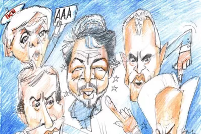 Por Cristina, los artistas se pelean entre ellos