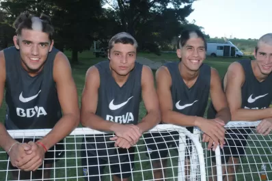 Los juveniles de Boca fueron bautizados en Tandil