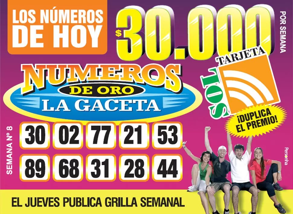 Los Números de Oro de LA GACETA