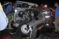 Un auto del Dakar chocó en Perú y hay dos muertos