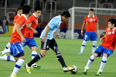 Chile le ganó a la Argentina 1 a 0 en su debut en Mendoza
