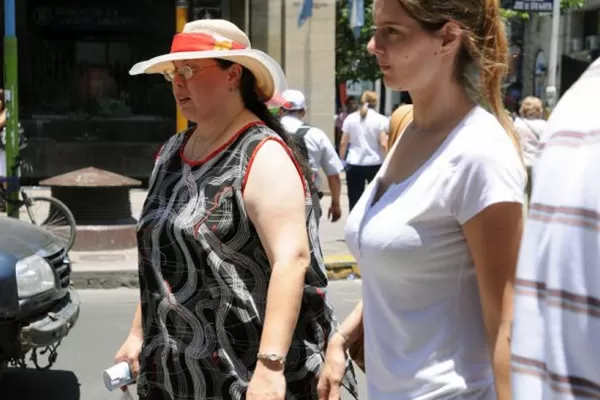 La sensación térmica rozó los 39° en Tucumán