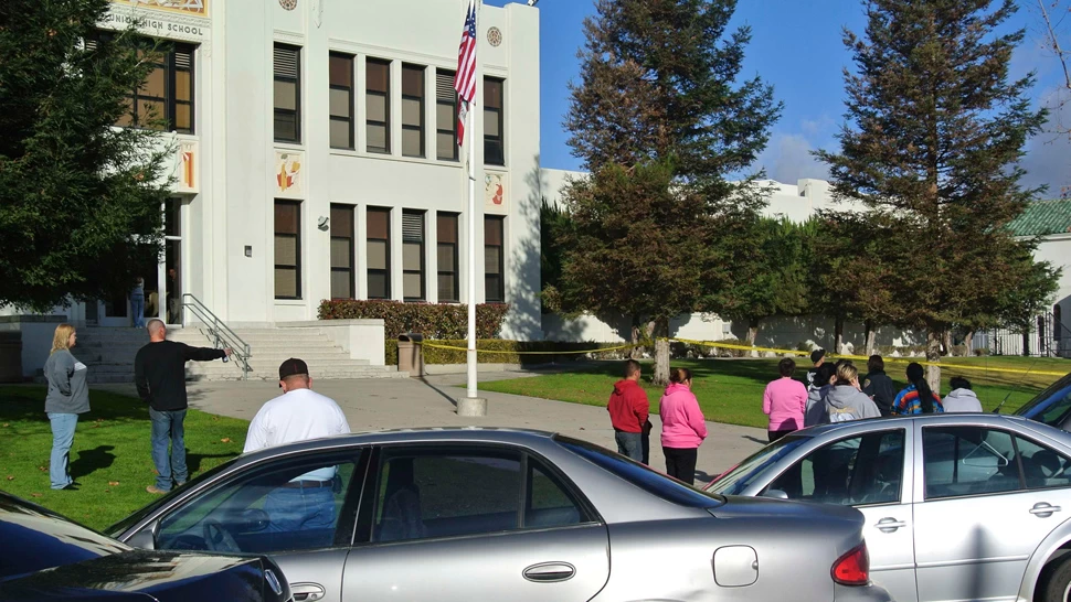 CONMOCION. El tiroteo sucedió menos de un mes de la masacre en un establecimiento de Connecticut. REUTERS