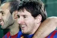 Mascherano: Messi va camino de ser una leyenda