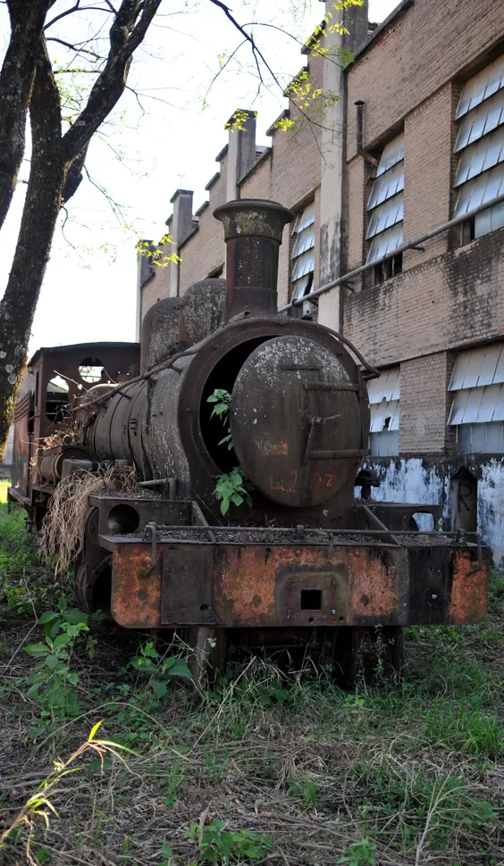 ABANDONO. Las máquinas deben ser refaccionadas para que funcionen.
