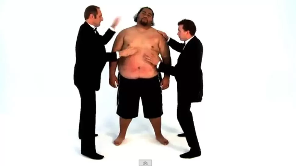 ¡QUE SUENE! Un gordito con ritmo. IMAGEN CAPTADA DE YOUTUBE