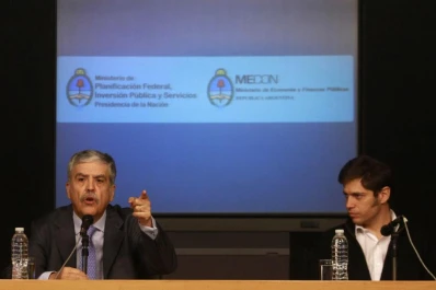 Kicillof sitúa su poder en las obras públicas