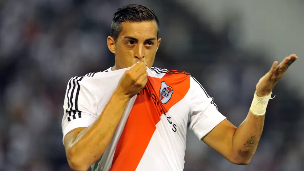 GOLEADOR. Funes Mori abrió y cerró el marcador. TELAM