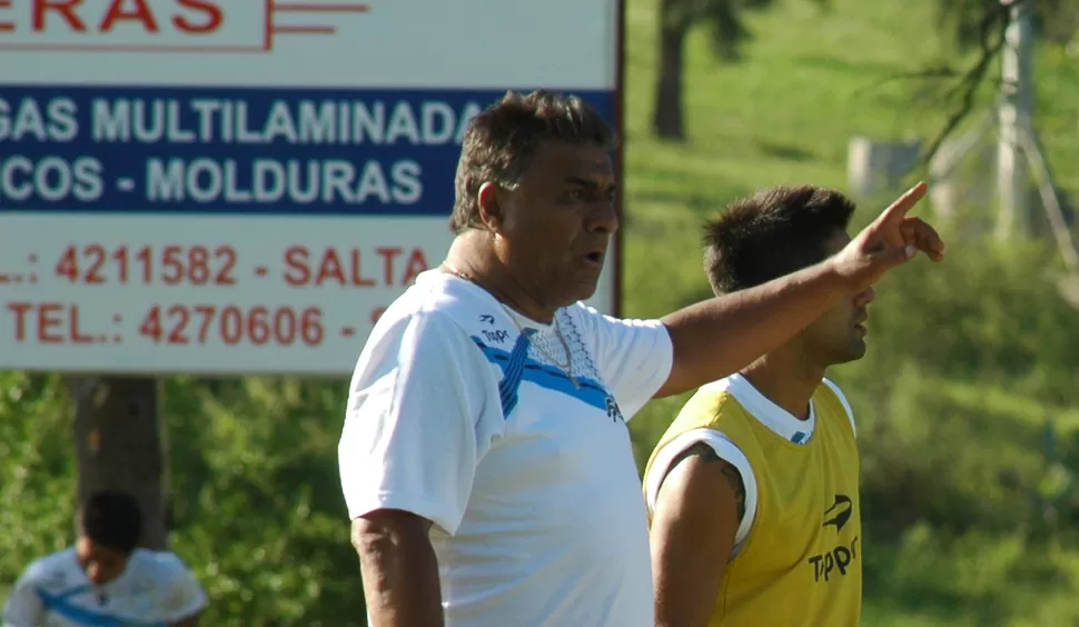 FELIZ. Satisfecho, RR ordenó fútbol a la mañana y le dio la tarde libre al plantel. 