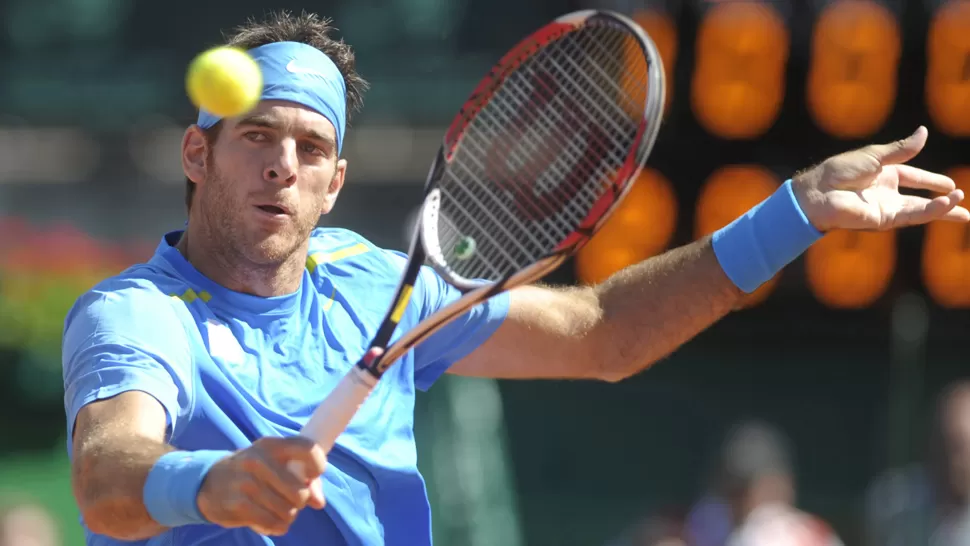 ESPERANZADO. Del Potro debutará en Autralia ante al francés Adrian Mannarino. TELAM