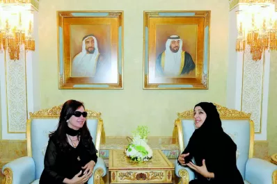 Cristina busca socios árabes que inviertan