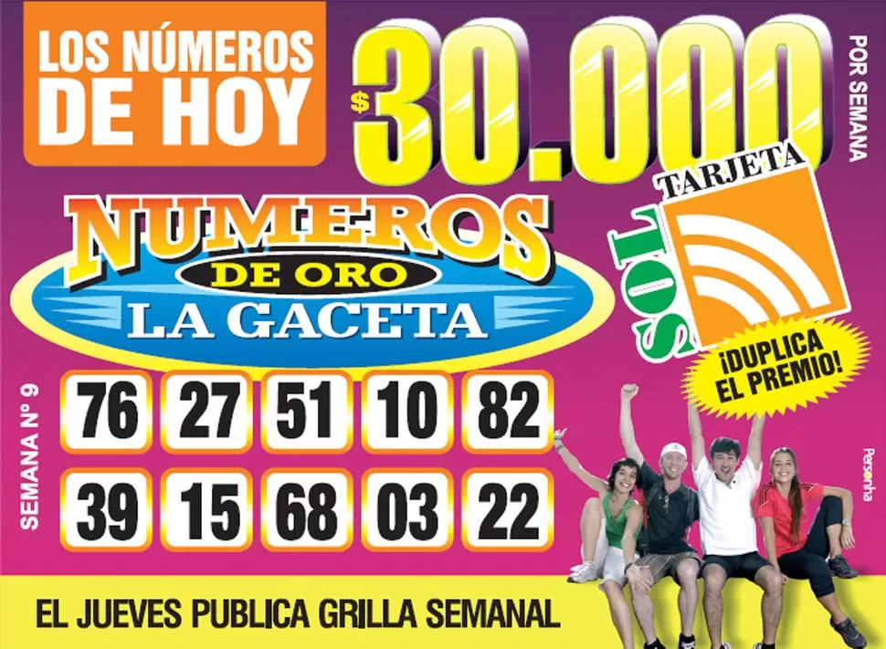 Los Números de Oro de LA GACETA