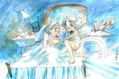 El temblor me dio tanto miedo que me fui a dormir con mi mamá, confesó una tafinista