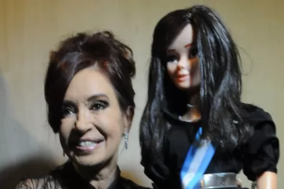 La muñeca de Cristina hizo furor en las redes sociales