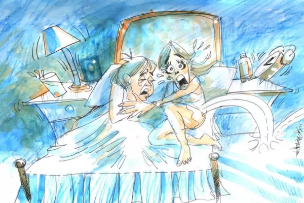 El temblor me dio tanto miedo que me fui a dormir con mi mamá, confesó una tafinista