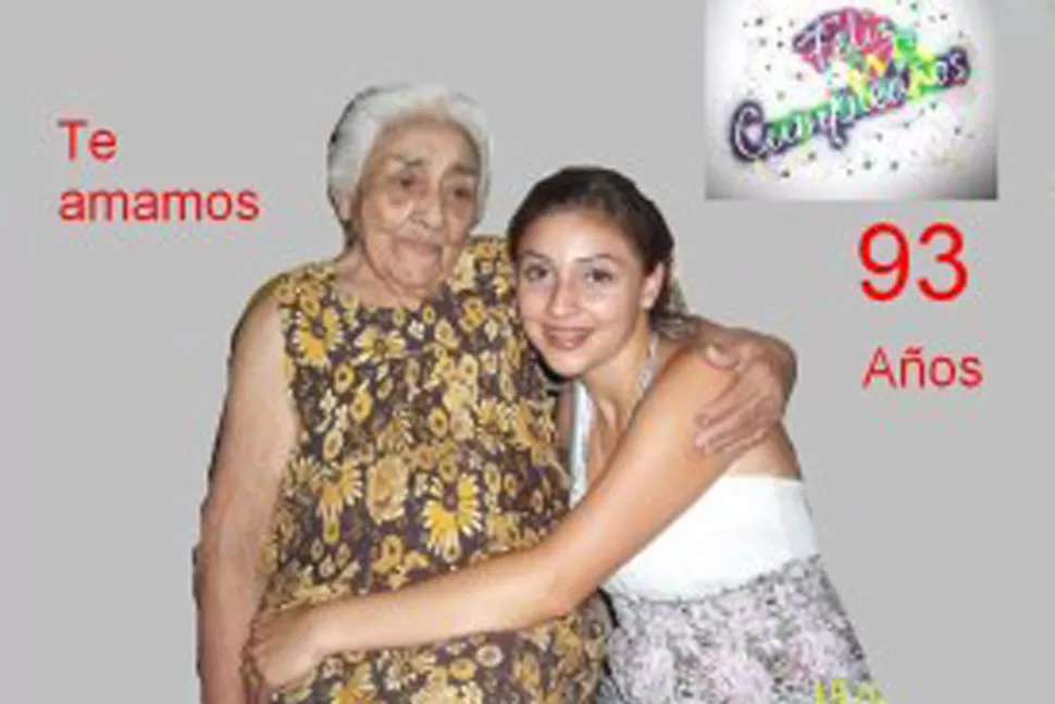 Una bisabuela muy especial