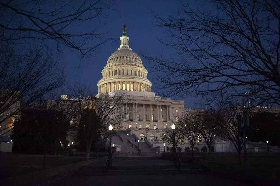 SITIO TRADICIONAL. La sede del Poder Legislativo norteamericano es el lugar donde el Presidente debe jurar. REUTERS